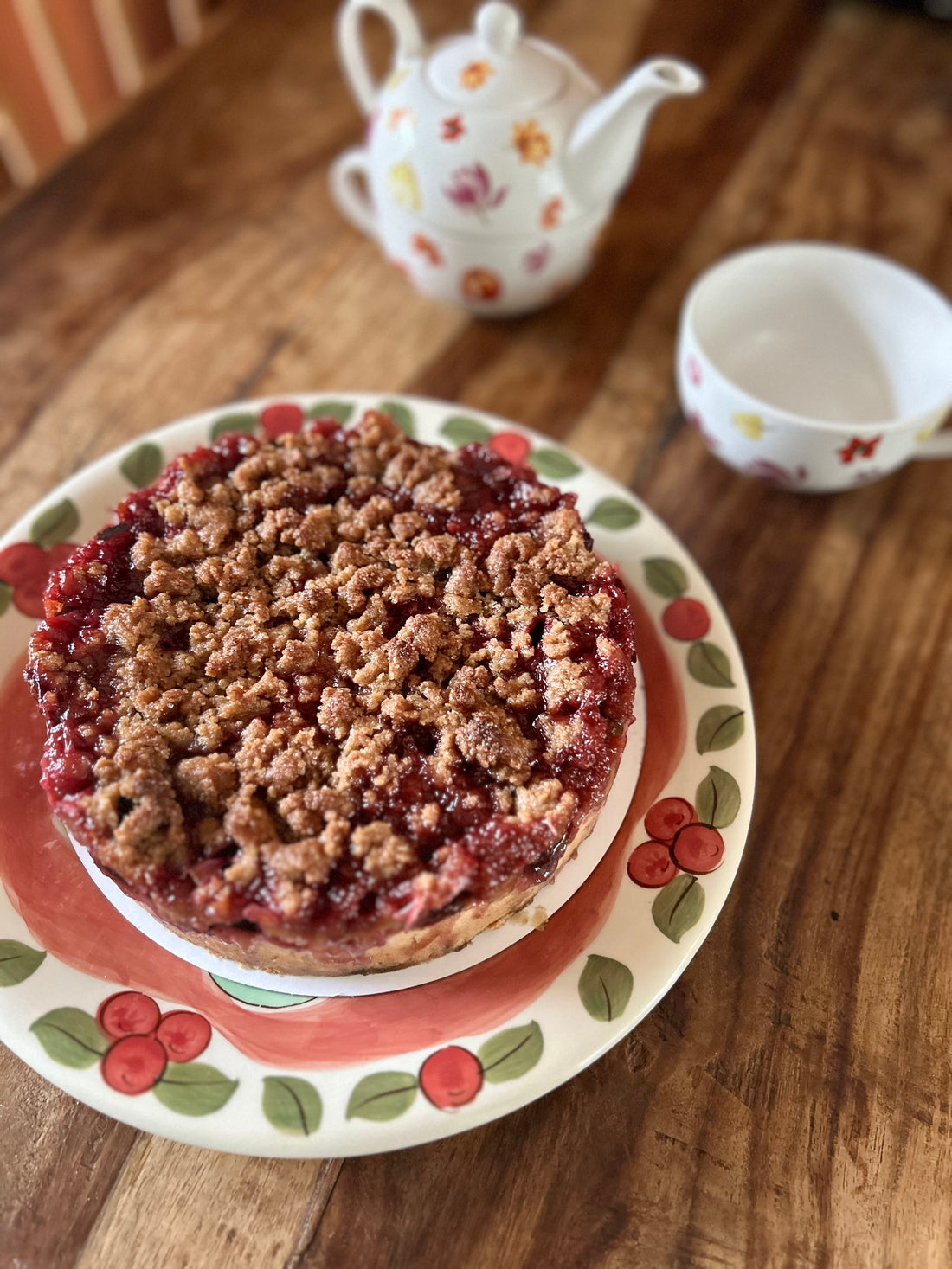 Crumble taart